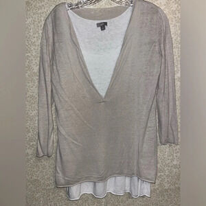 J. Jill cotton oversized top